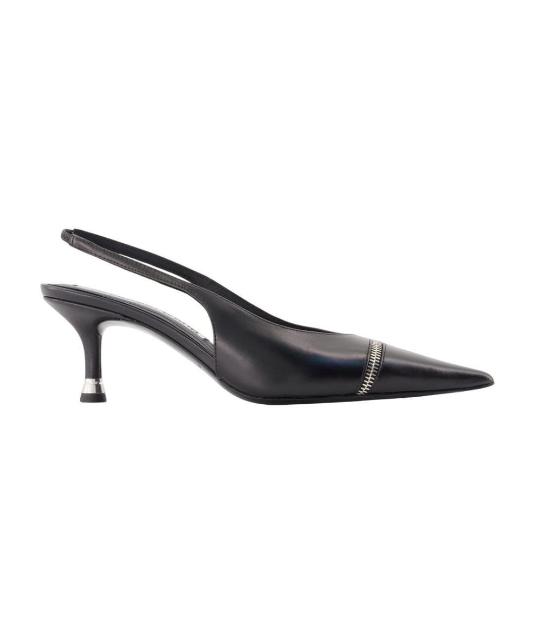 ALEXANDER WANG Черные кожаные туфли, фото 3