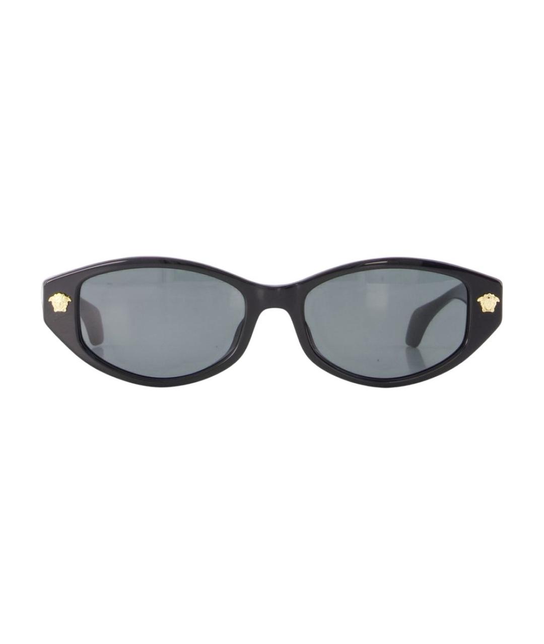 VERSACE Черные солнцезащитные очки, фото 1