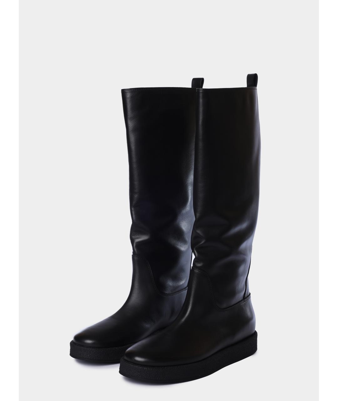 PREMIATA Черные кожаные сапоги, фото 2