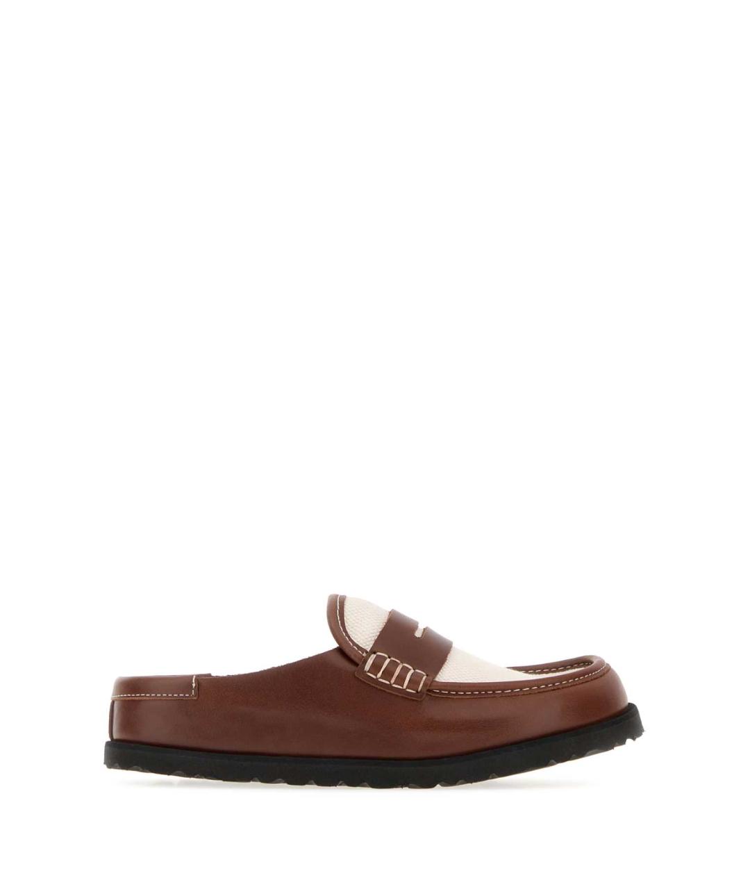 BIRKENSTOCK Мульти кожаные мюли, фото 3