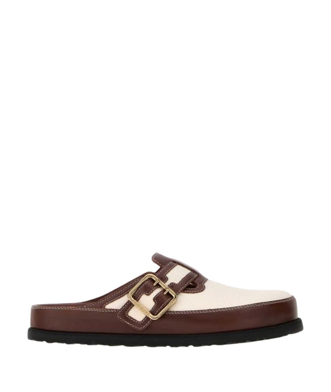BIRKENSTOCK Мульти кожаные шлепанцы, фото 1