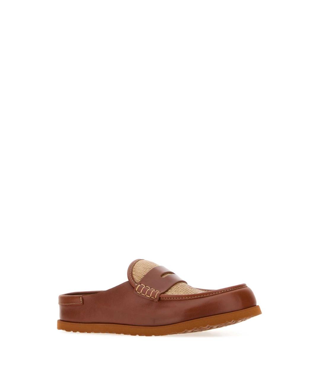 BIRKENSTOCK Мульти кожаные шлепанцы, фото 2