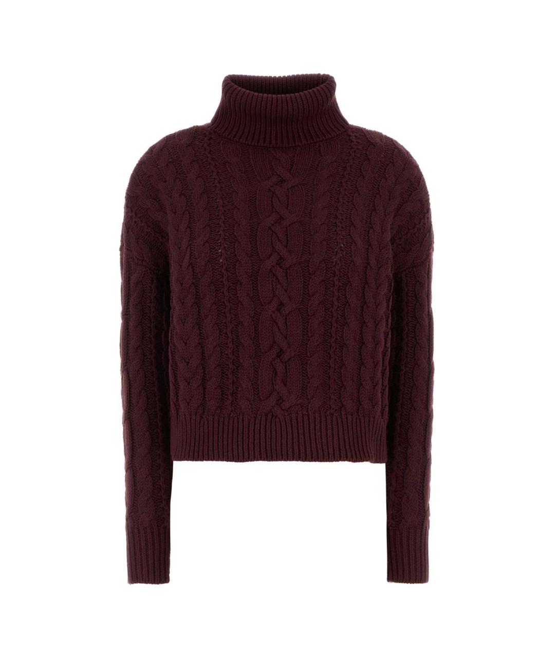 POLO RALPH LAUREN Фиолетовый хлопковый джемпер / свитер, фото 1