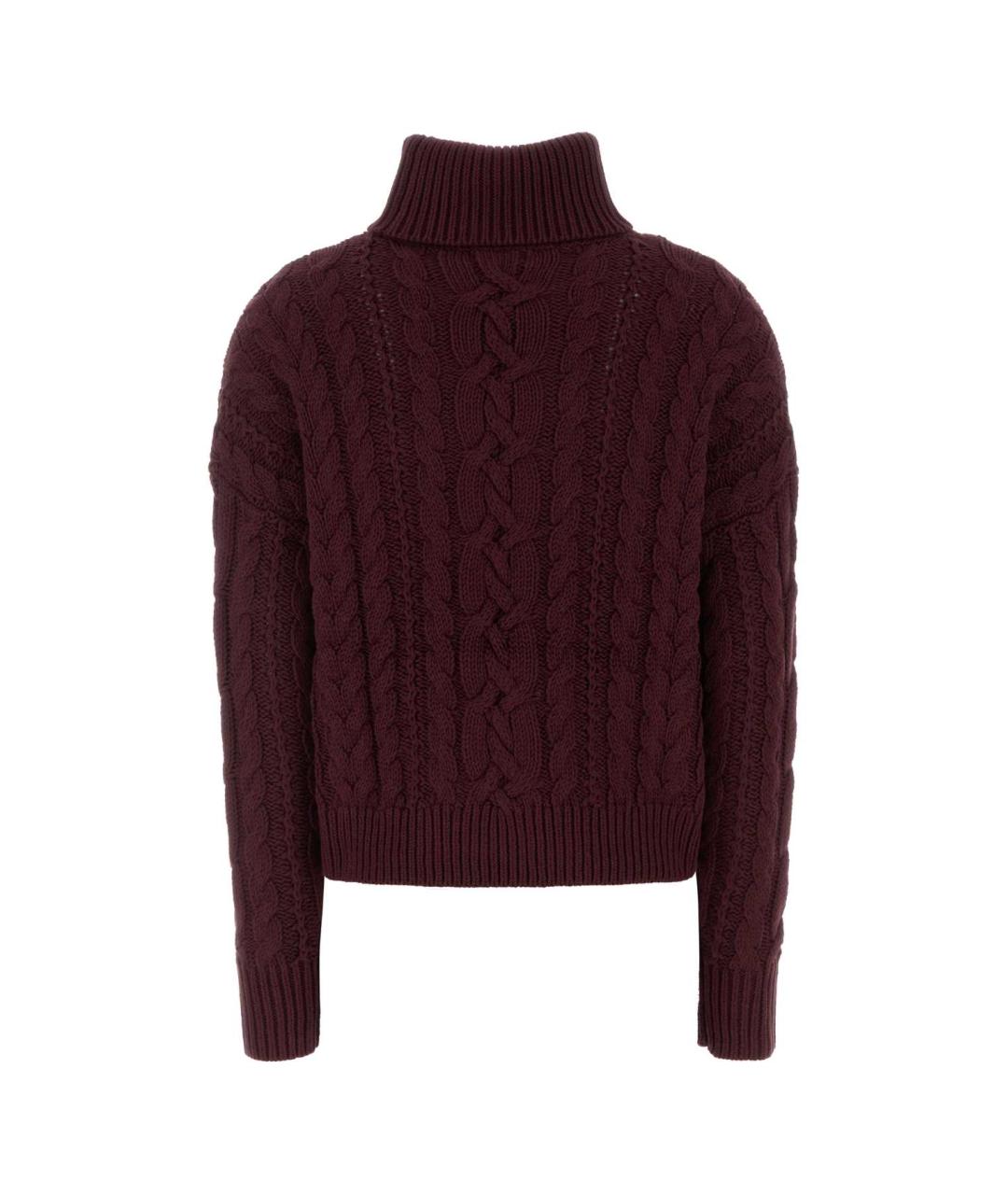 POLO RALPH LAUREN Фиолетовый хлопковый джемпер / свитер, фото 2
