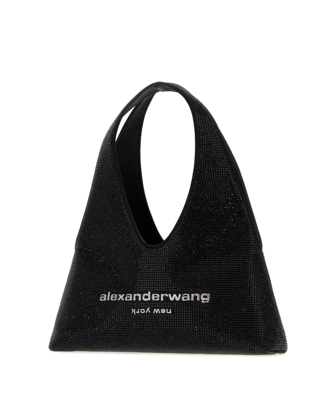 ALEXANDER WANG Черная тканевая сумка с короткими ручками, фото 2