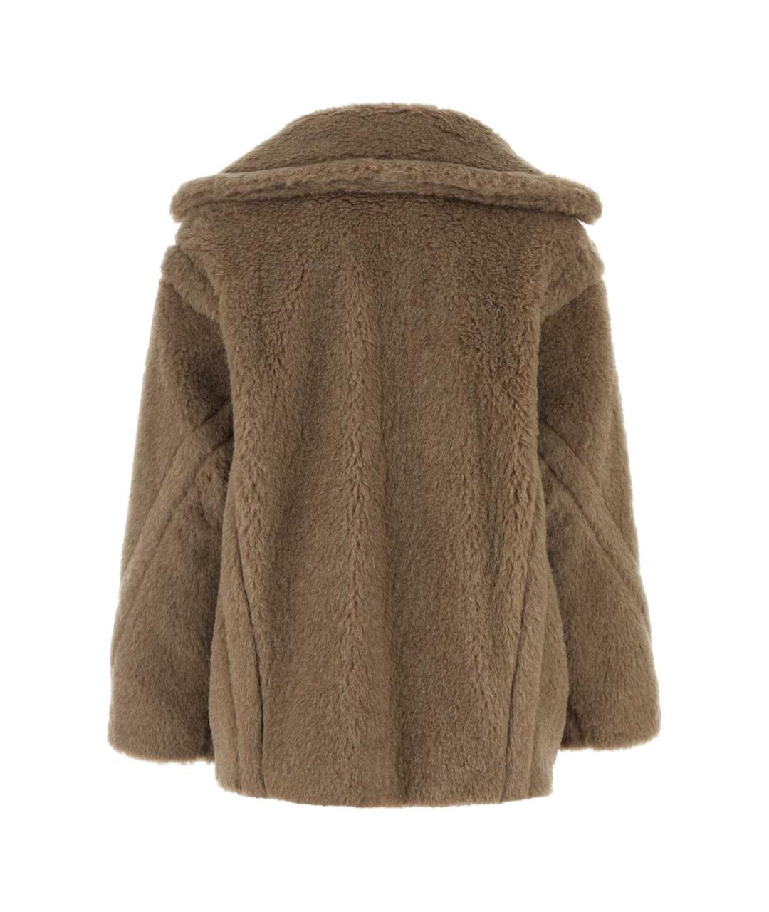 MAX MARA Бежевое шерстяное пальто, фото 2