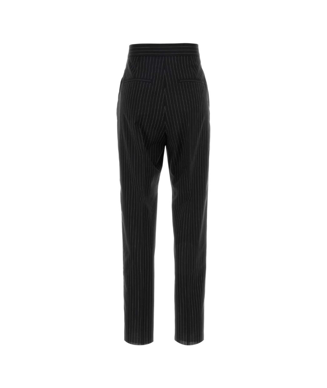MAX MARA Мульти шерстяные прямые брюки, фото 2