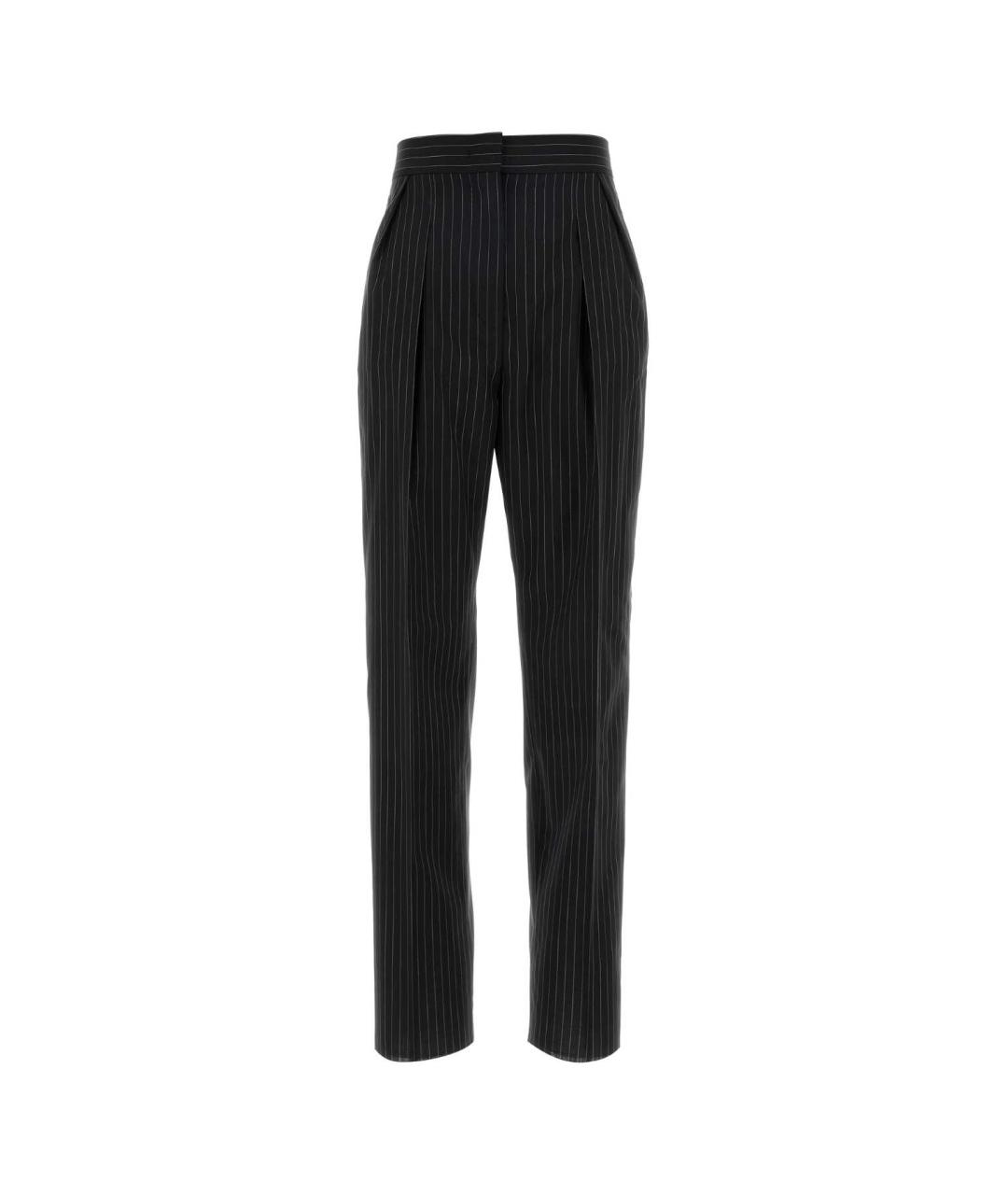 MAX MARA Мульти шерстяные прямые брюки, фото 1