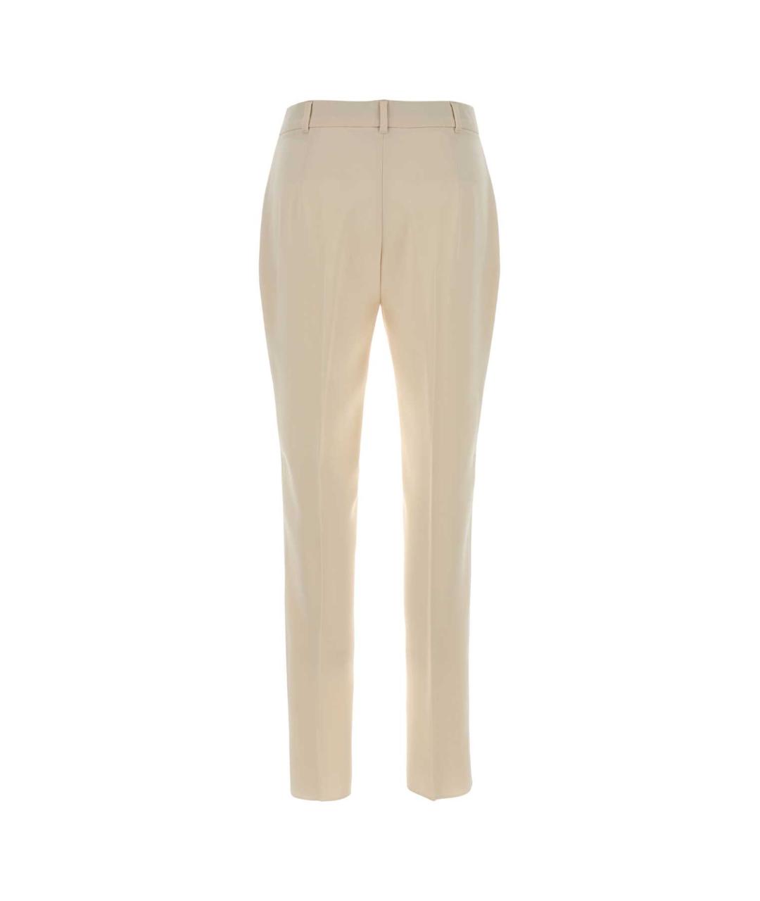 MAX MARA Полиэстеровые прямые брюки, фото 2