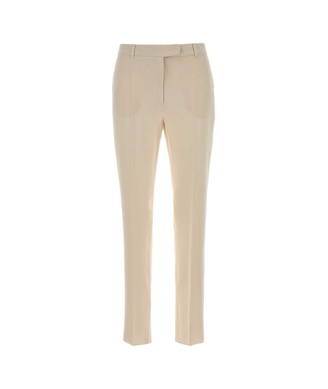 MAX MARA Полиэстеровые прямые брюки, фото 1