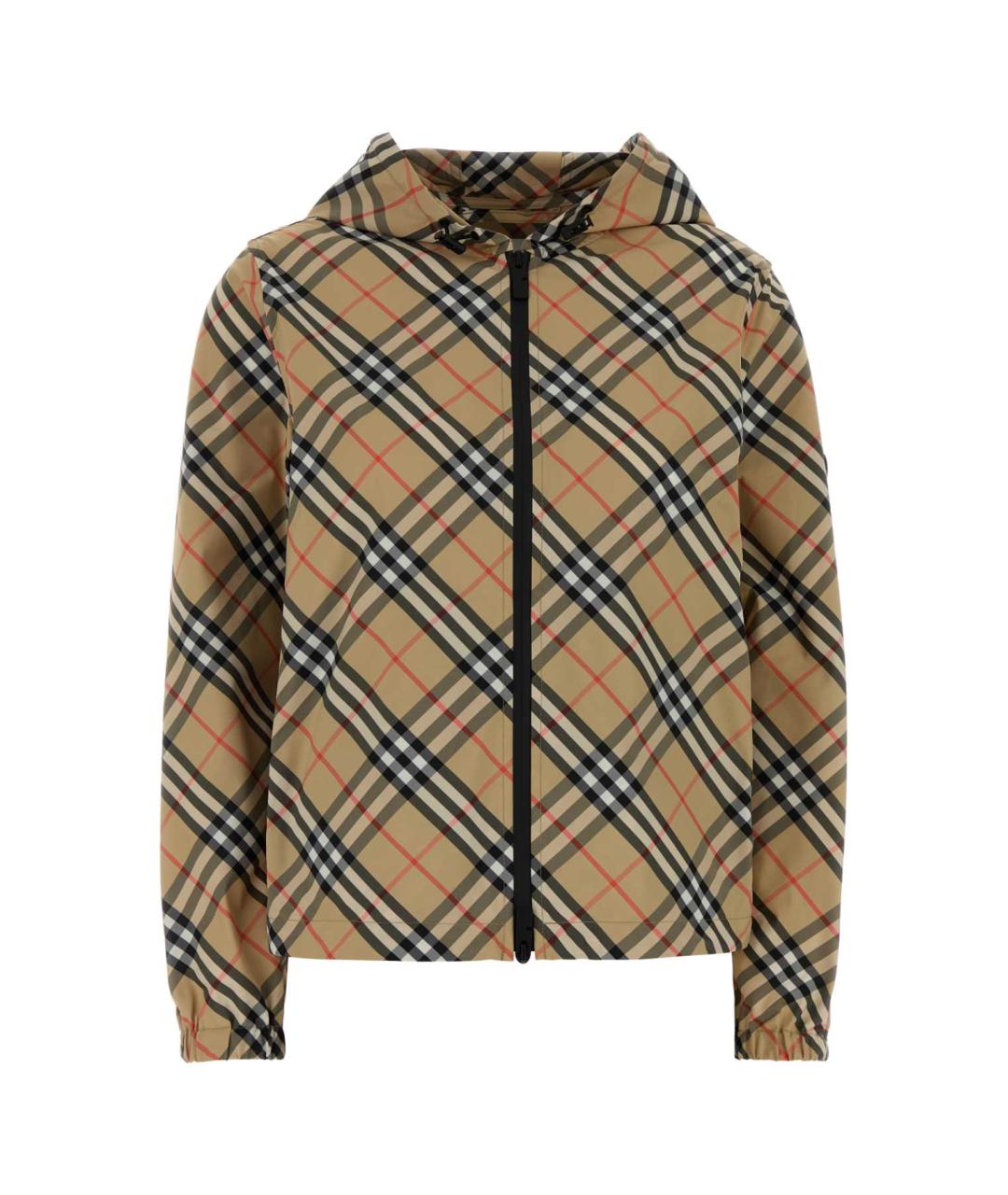 BURBERRY Мульти полиэстеровая куртка, фото 1