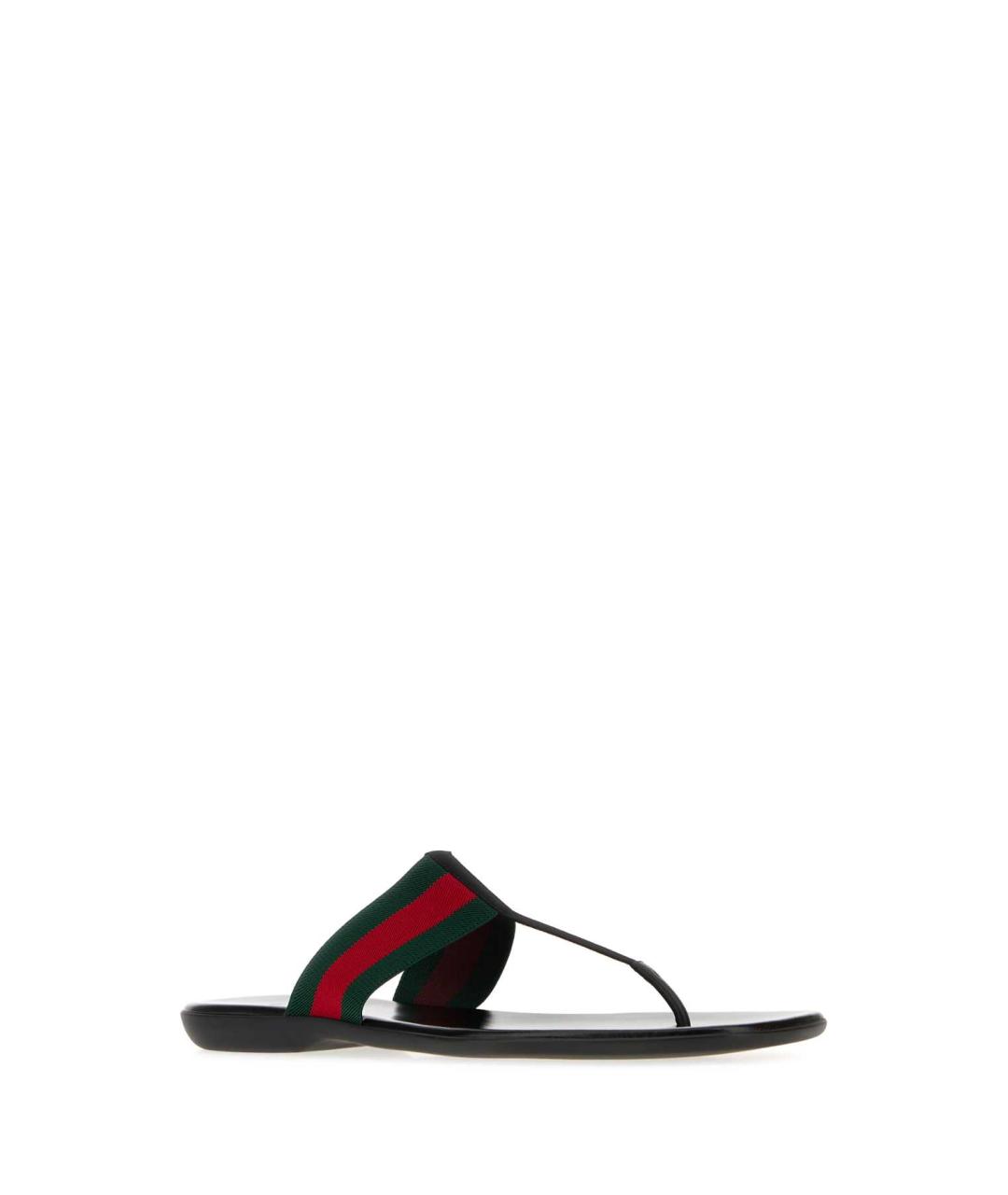 GUCCI Мульти текстильные шлепанцы, фото 2