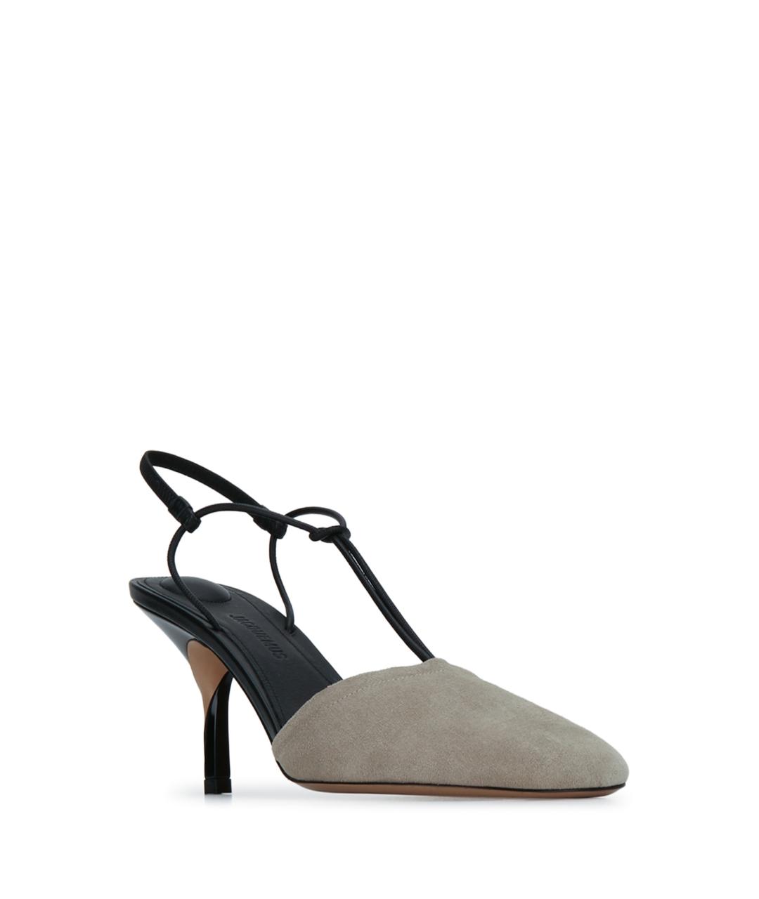 JACQUEMUS Мульти замшевые туфли, фото 2