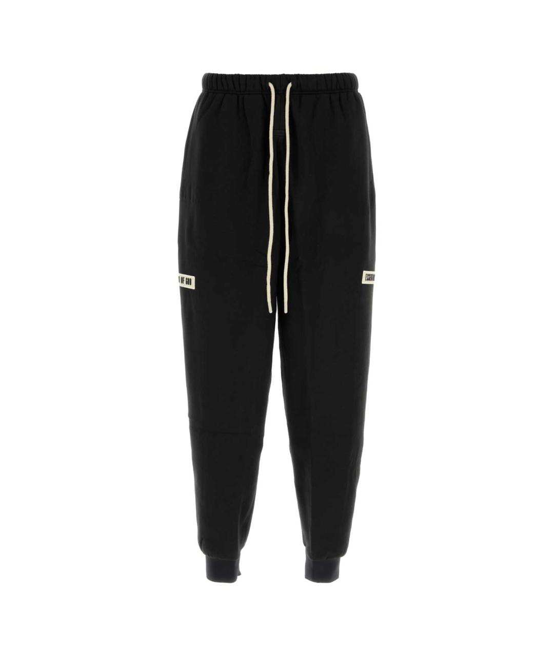 FEAR OF GOD ESSENTIALS Черные полиэстеровые повседневные брюки, фото 1