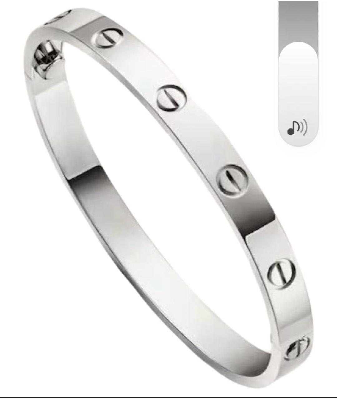 CARTIER Браслет из белого золота, фото 7