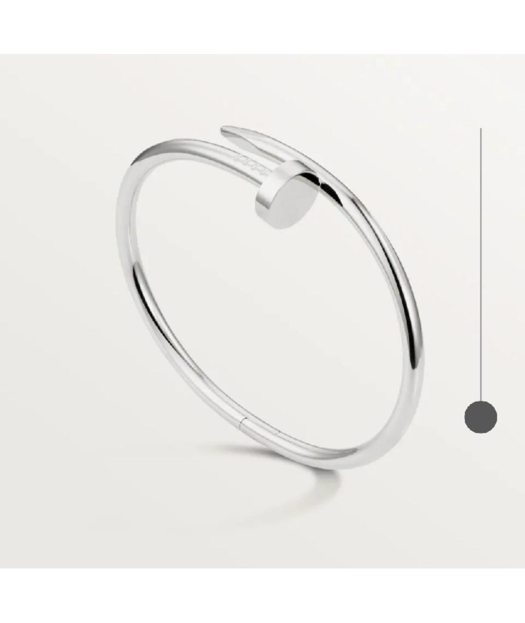 CARTIER Браслет из белого золота, фото 9