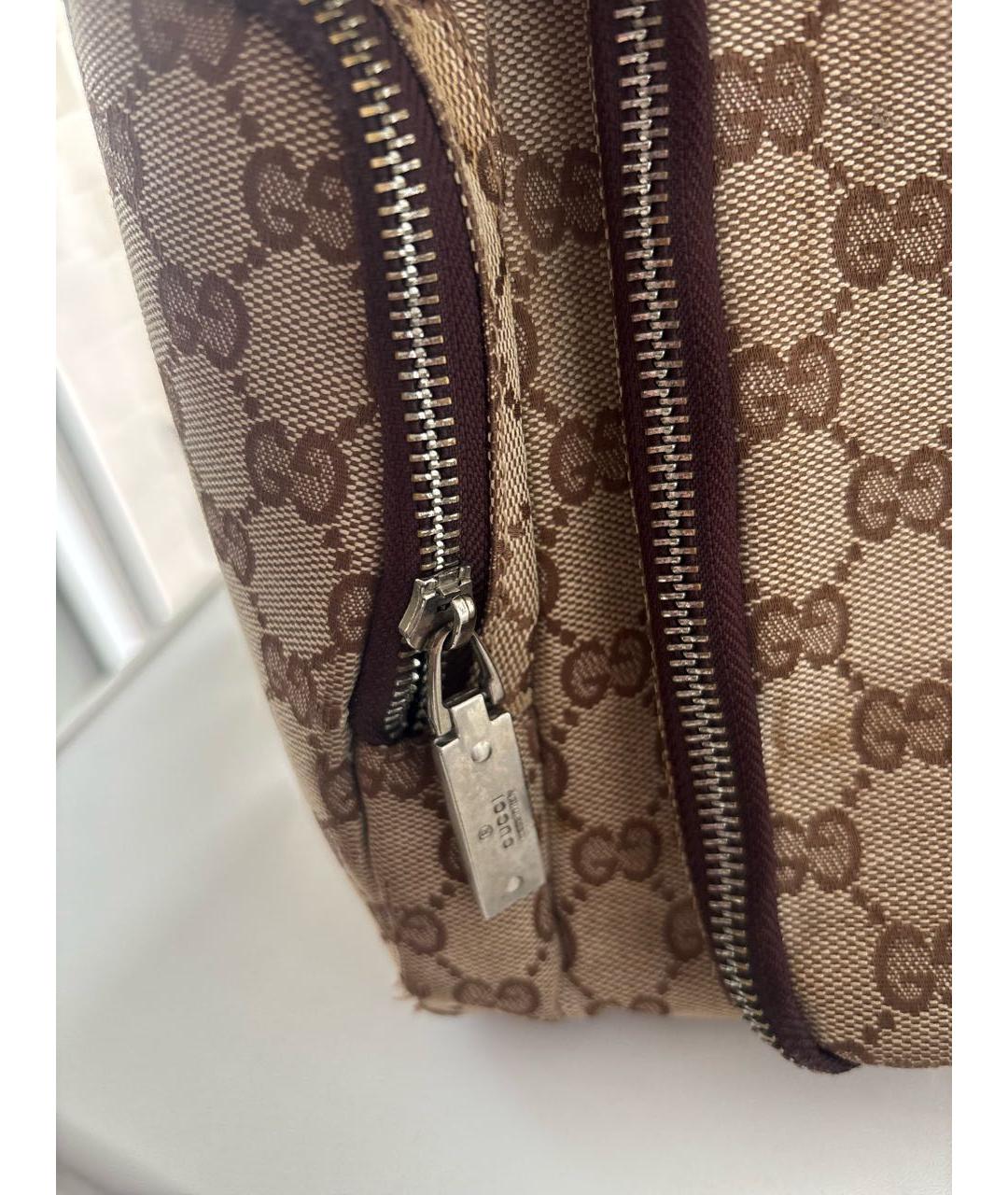 GUCCI Бежевый рюкзак, фото 6