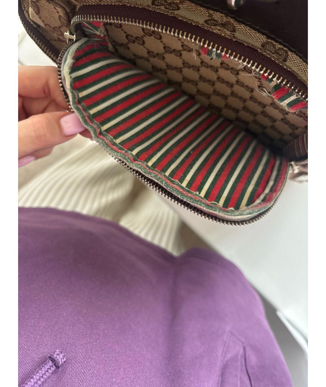 GUCCI Бежевый рюкзак, фото 7