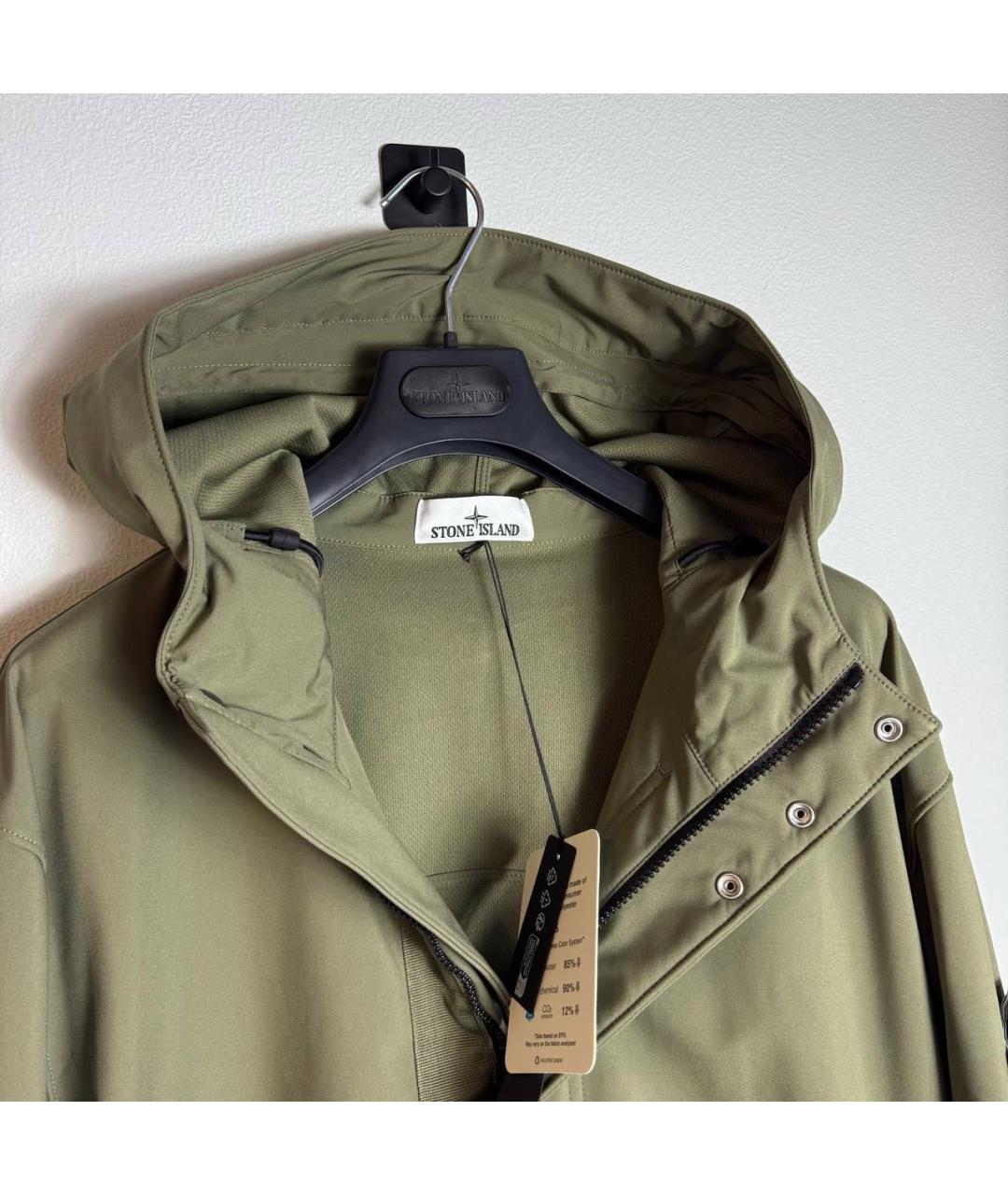 STONE ISLAND Хаки куртка, фото 3