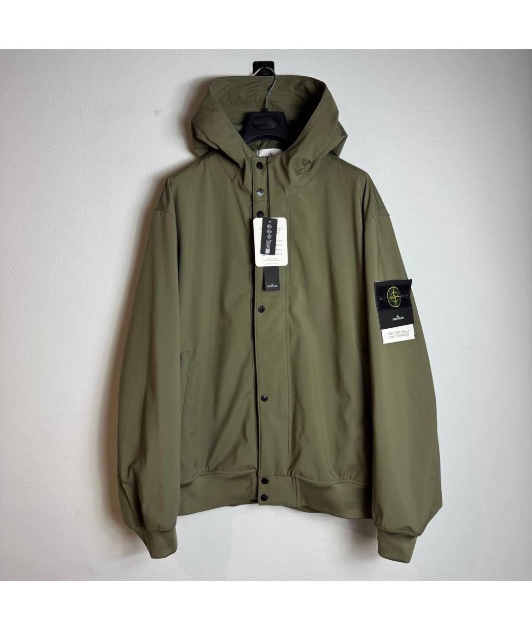 STONE ISLAND Хаки куртка, фото 6