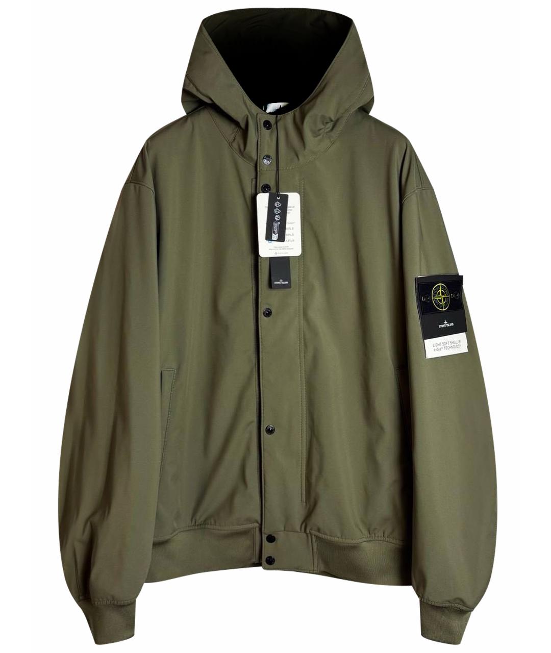 STONE ISLAND Хаки куртка, фото 1