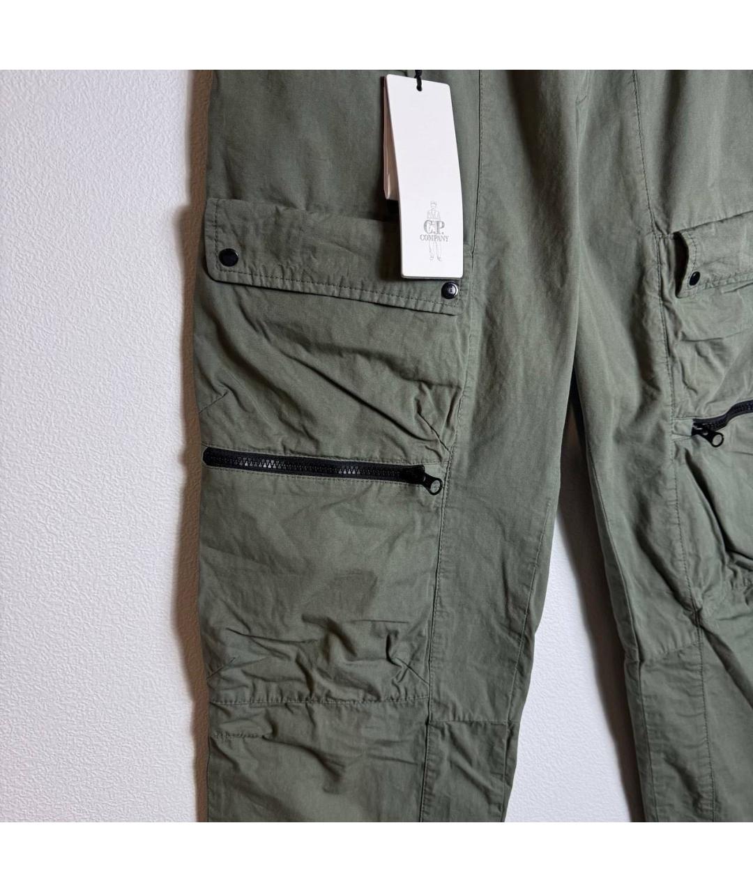 CP COMPANY Зеленые повседневные брюки, фото 5