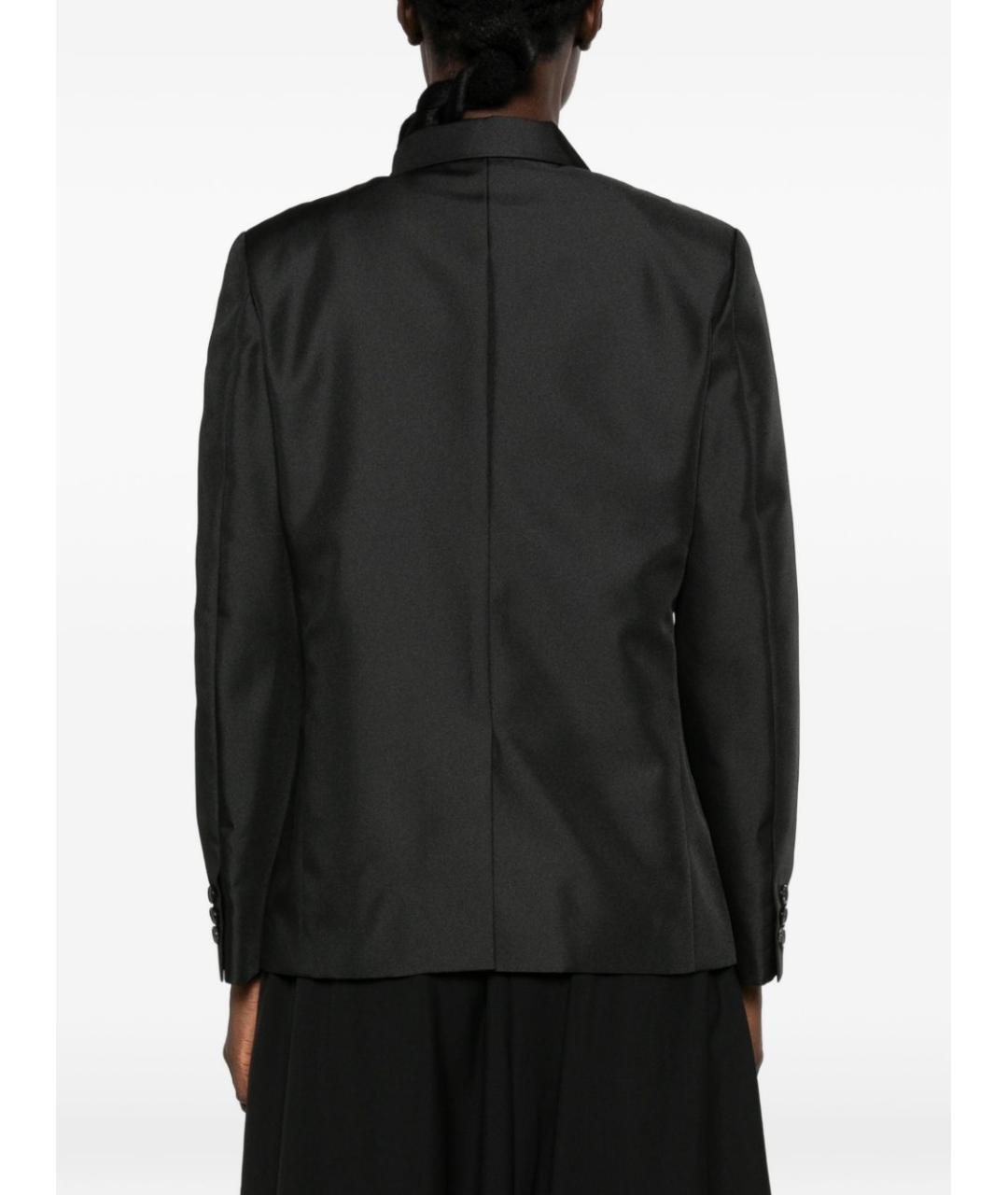 COMME DES GARÇONS Черный полиэстеровый жакет/пиджак, фото 5