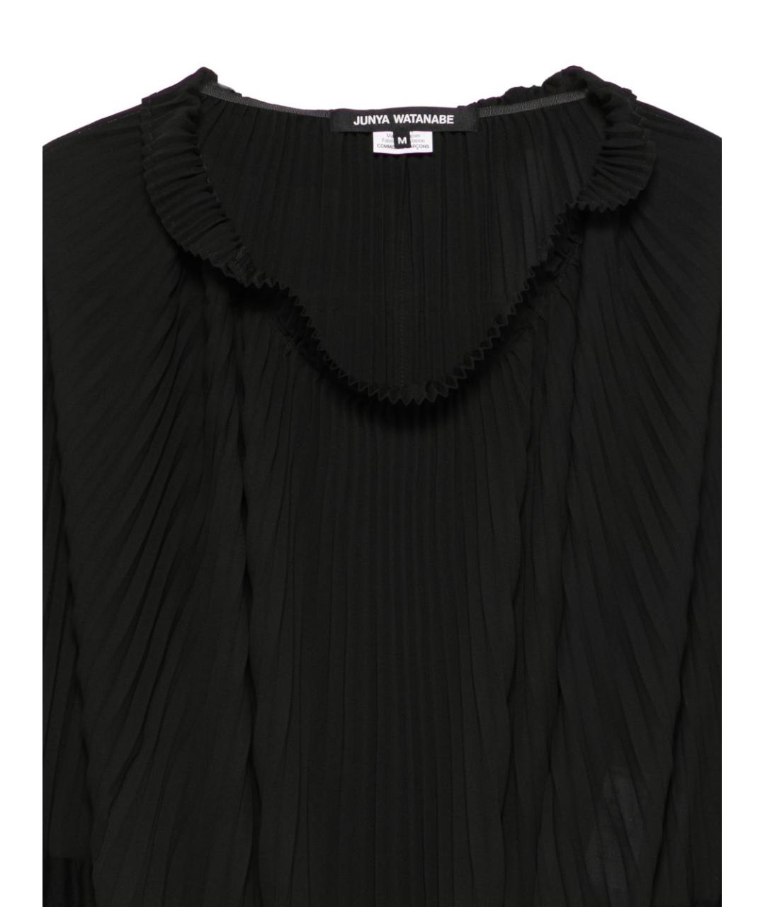 JUNYA WATANABE Черная полиэстеровая футболка, фото 3