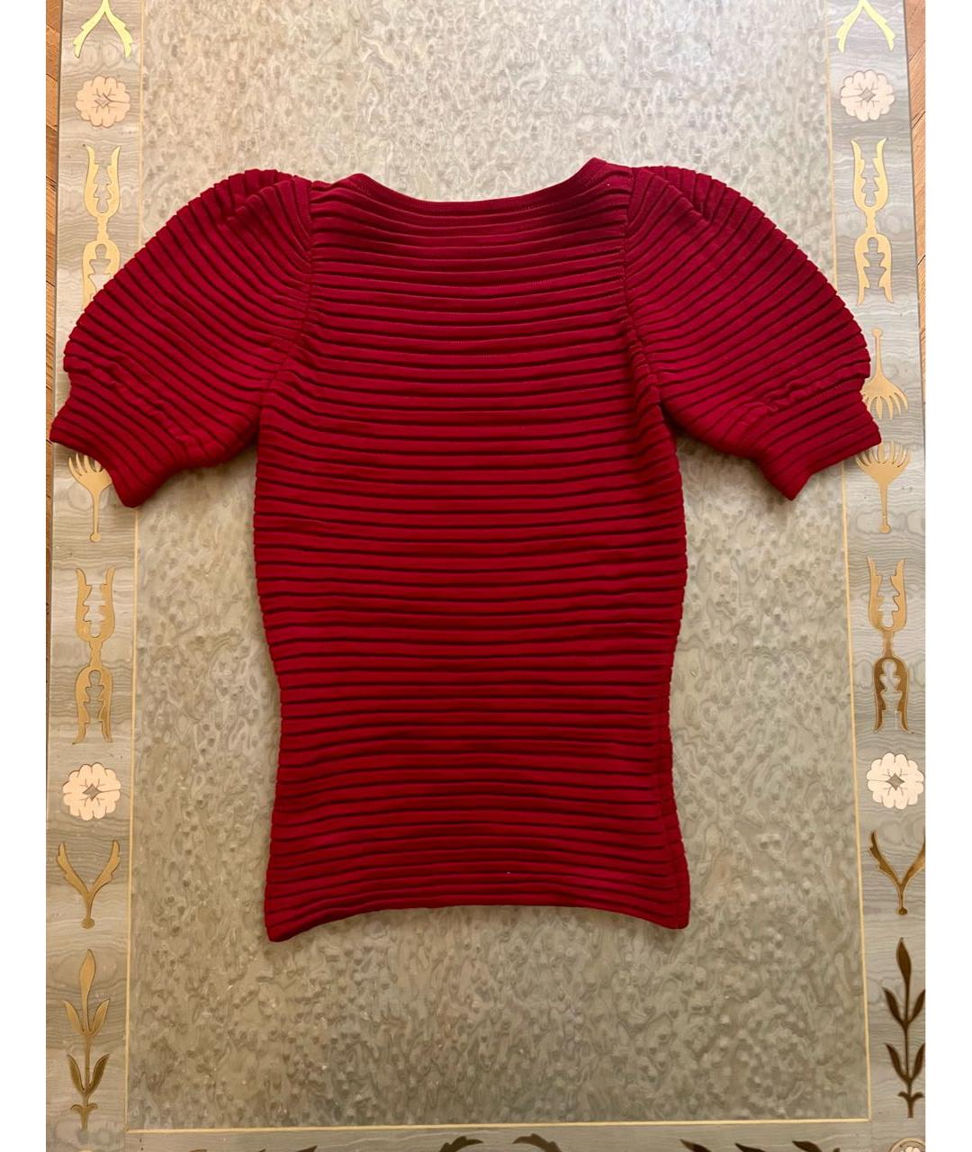 RED VALENTINO Красный джемпер / свитер, фото 2