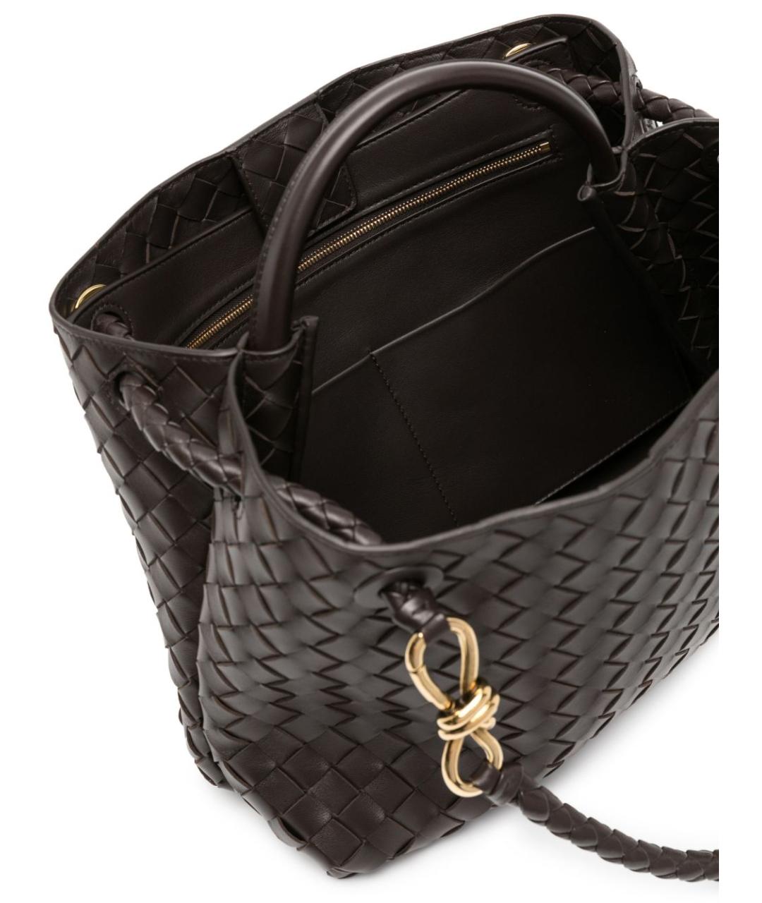 BOTTEGA VENETA Коричневая сумка тоут, фото 2