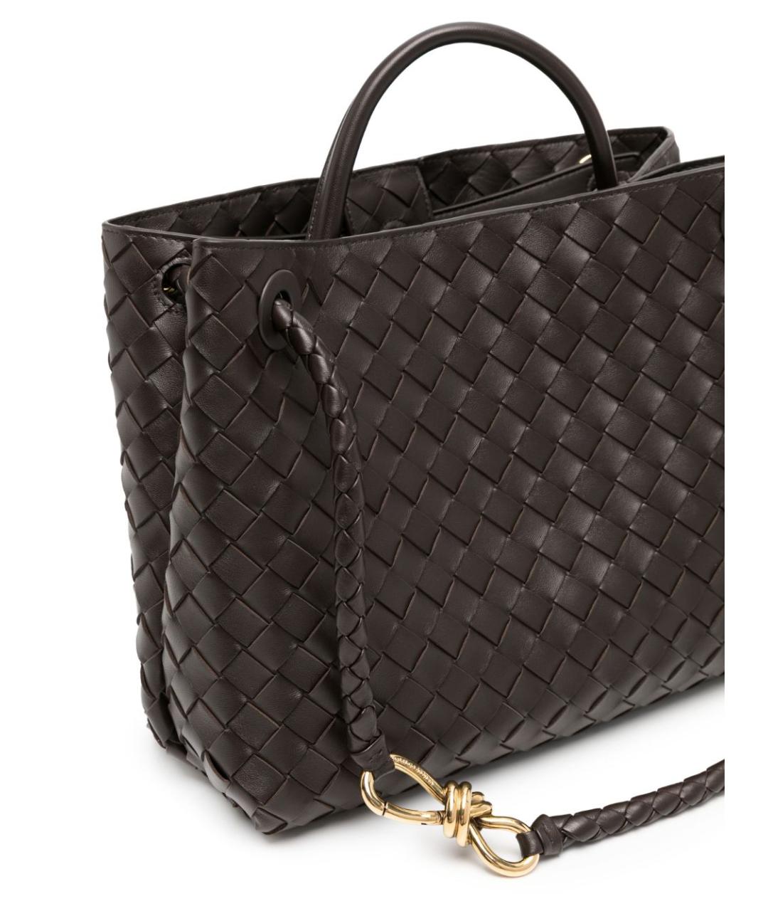 BOTTEGA VENETA Коричневая сумка тоут, фото 5