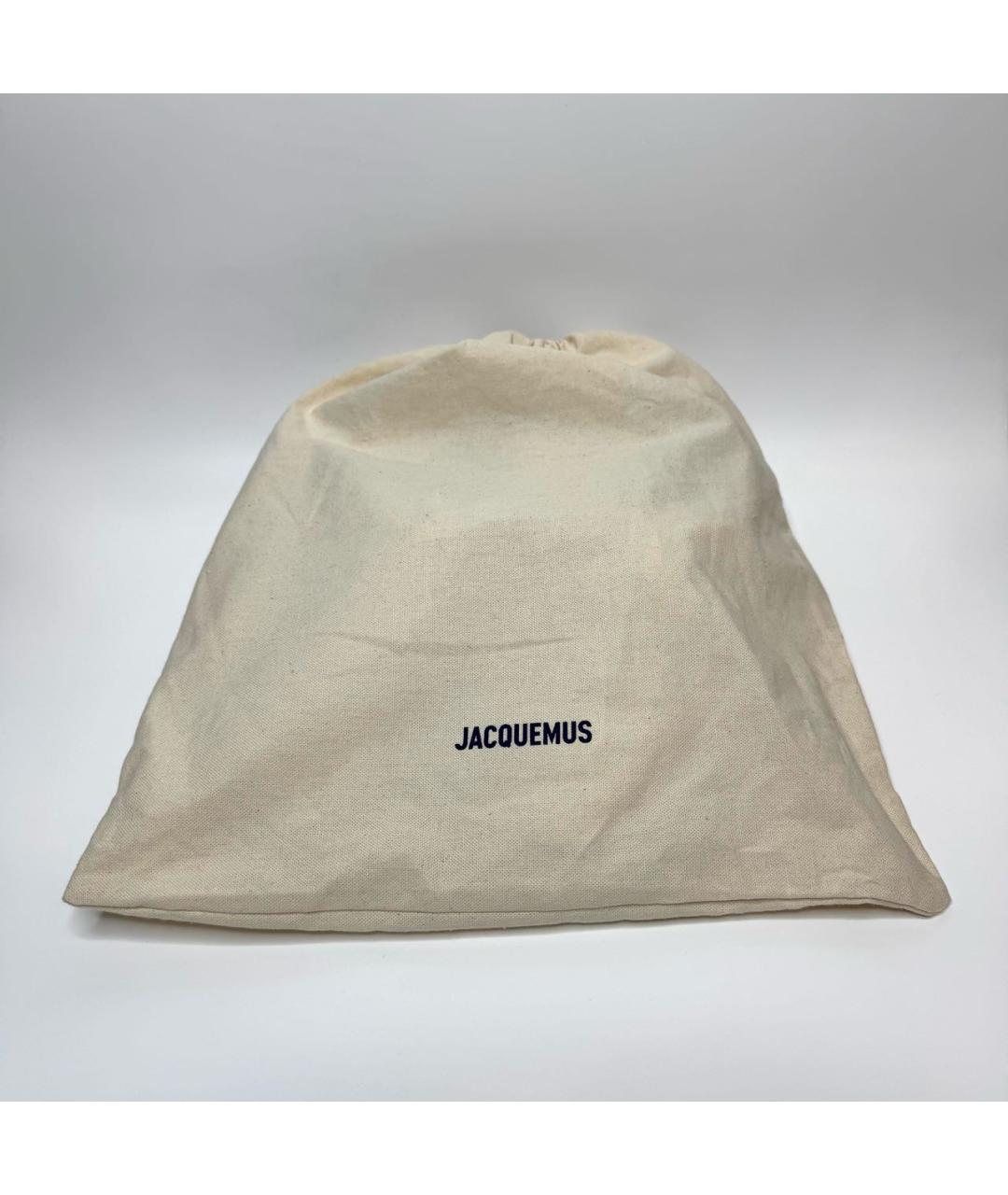 JACQUEMUS Белые текстильные кеды, фото 8