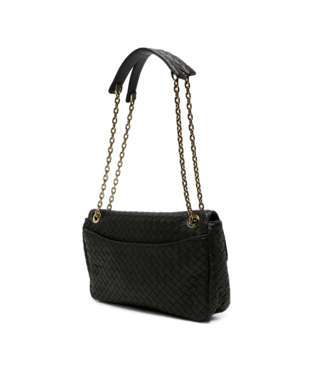 BOTTEGA VENETA Коричневая кожаная сумка через плечо, фото 2
