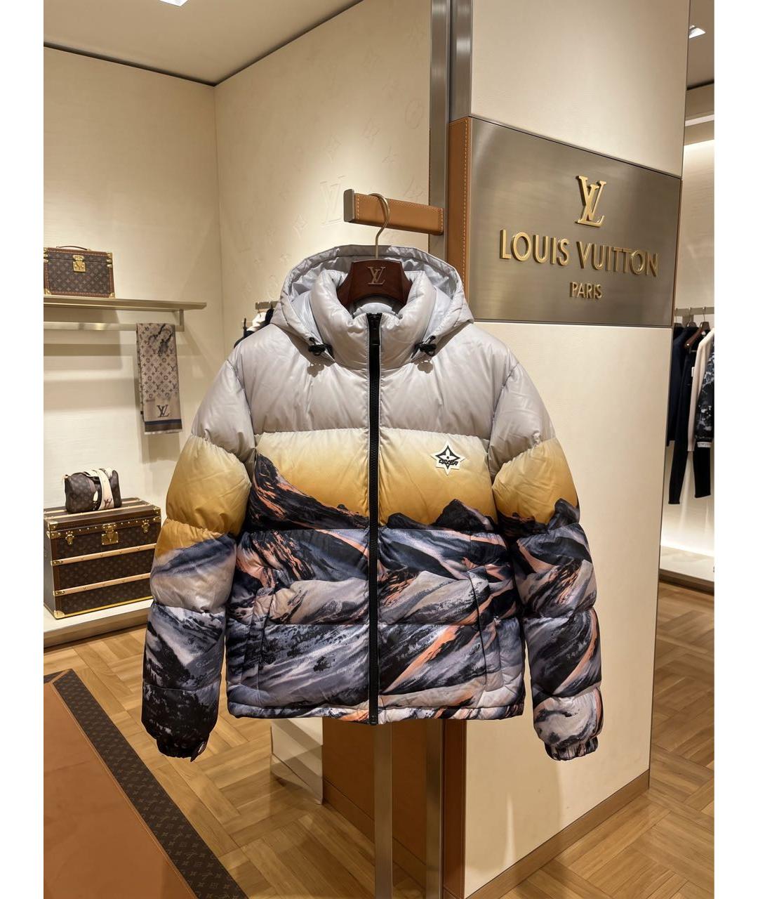LOUIS VUITTON Мульти пуховик, фото 5