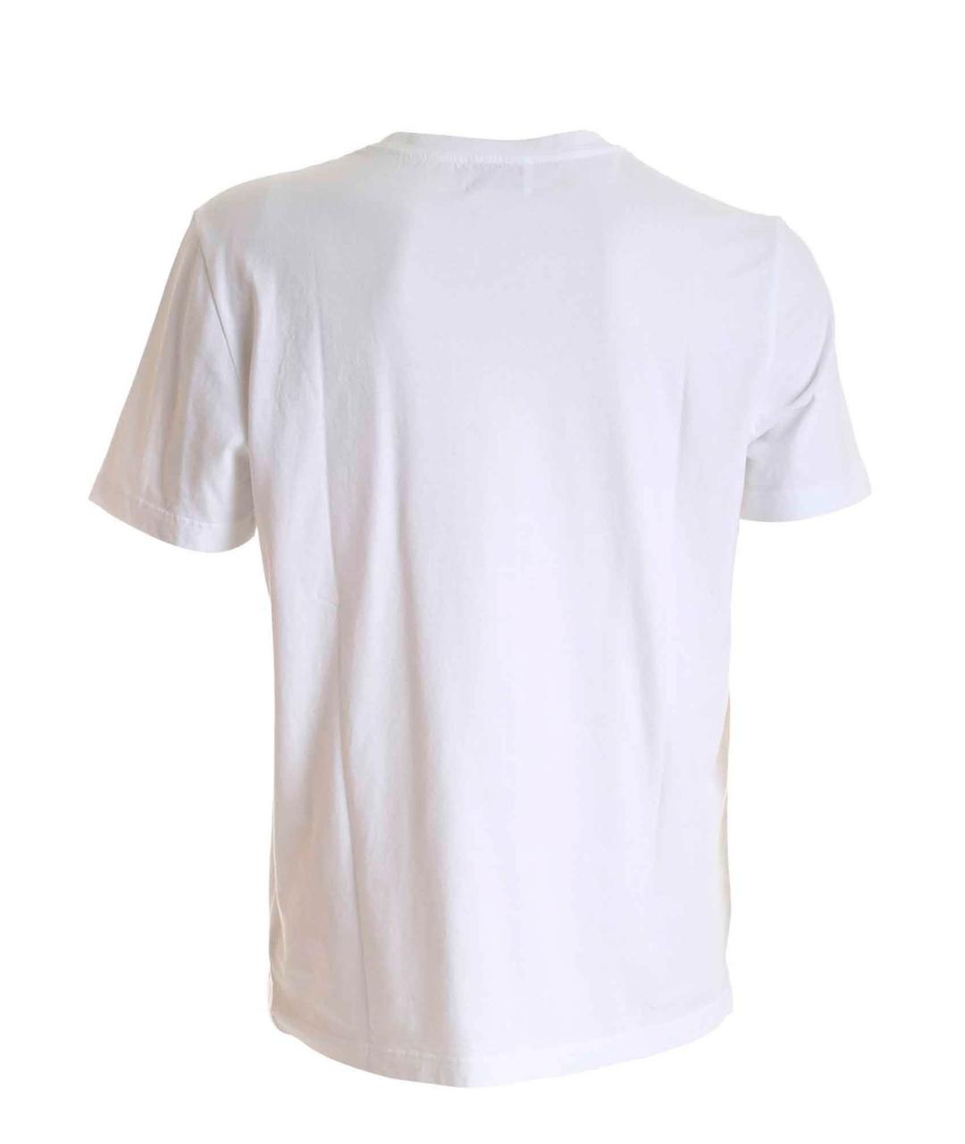 DONDUP Белая хлопковая футболка, фото 2