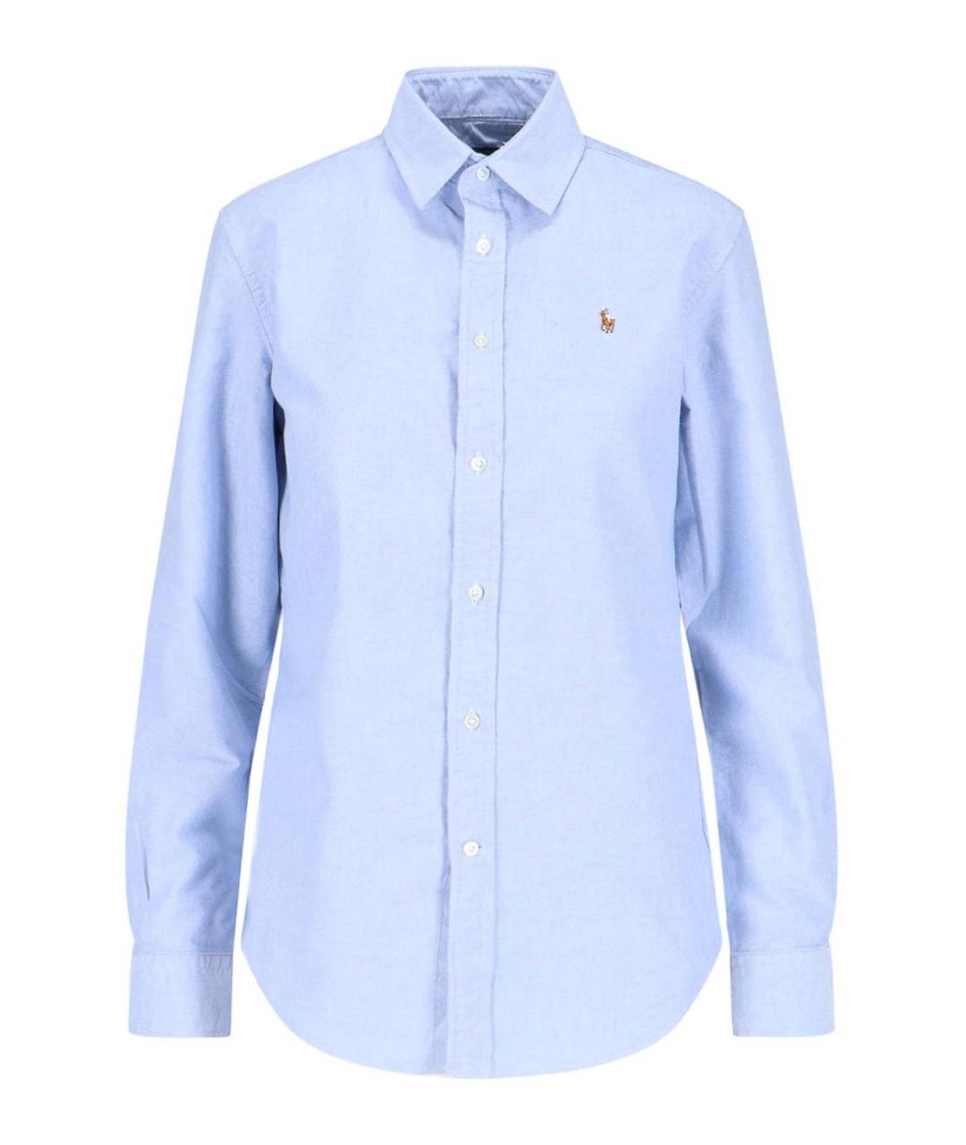 POLO RALPH LAUREN Голубая хлопковая рубашка, фото 1