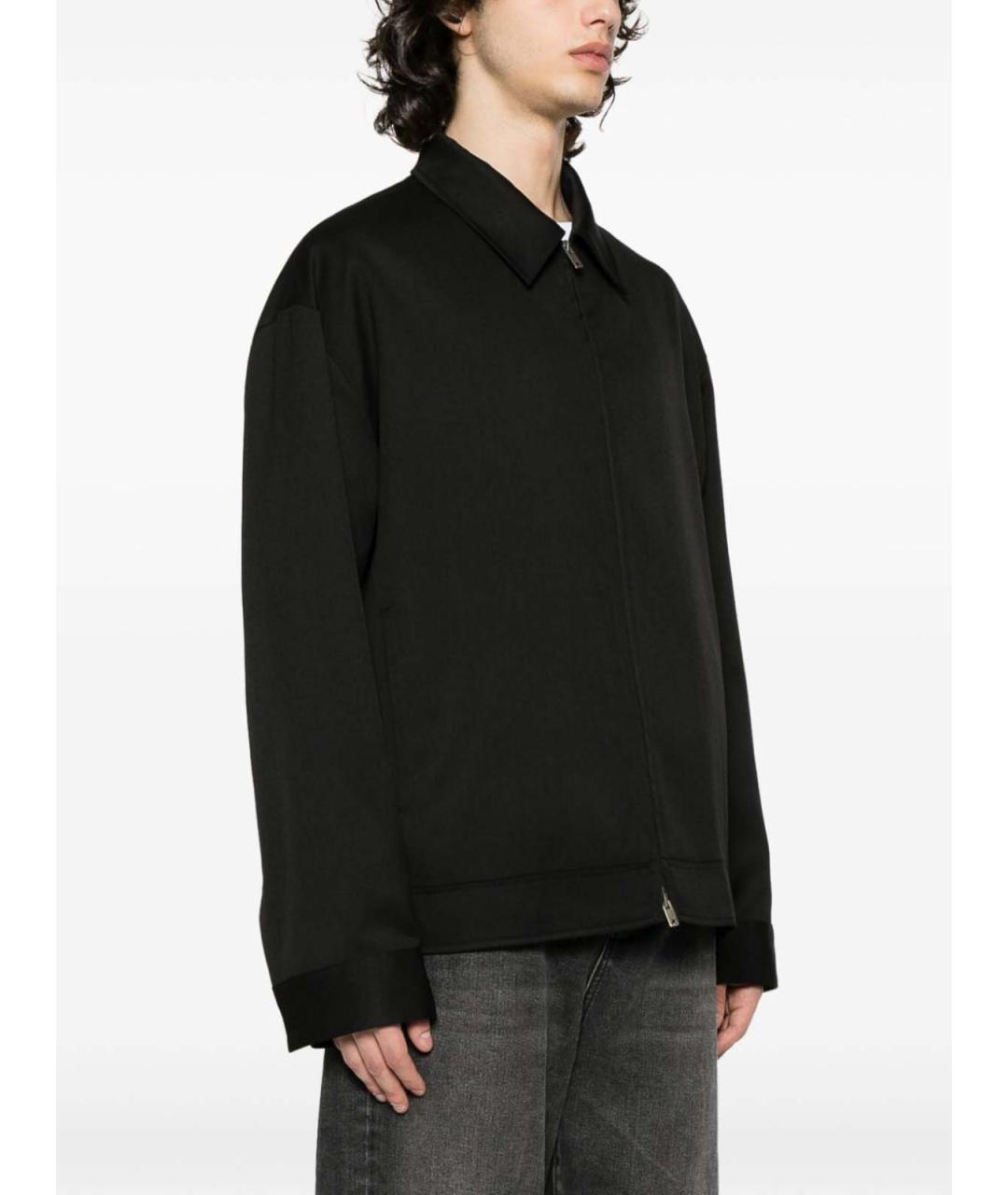 GOLDEN GOOSE Черная шерстяная куртка, фото 4
