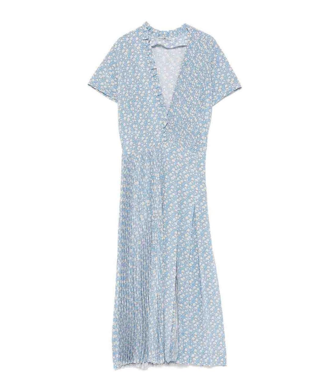ERMANNO SCERVINO Мульти шелковое повседневное платье, фото 1