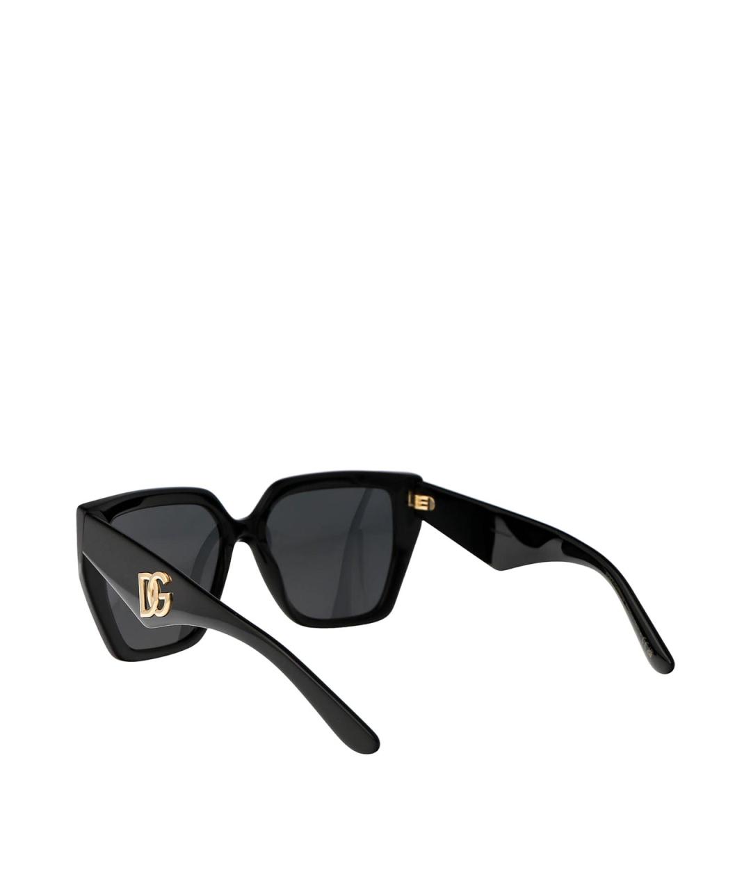 DOLCE&GABBANA Черные солнцезащитные очки, фото 4