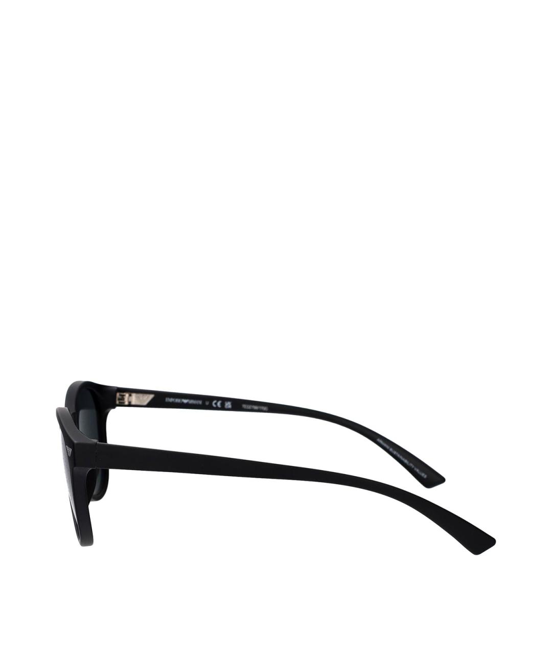 EMPORIO ARMANI Черные солнцезащитные очки, фото 3