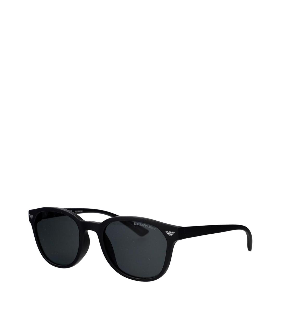 EMPORIO ARMANI Черные солнцезащитные очки, фото 2