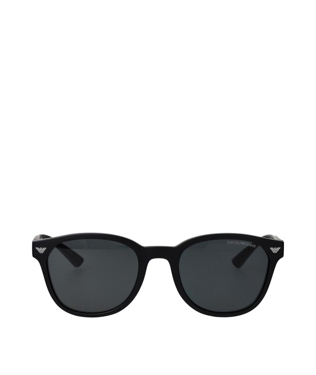 EMPORIO ARMANI Черные солнцезащитные очки, фото 1