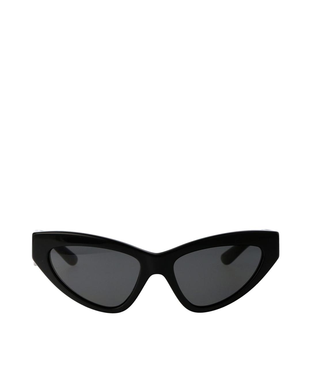 DOLCE&GABBANA Черные солнцезащитные очки, фото 1