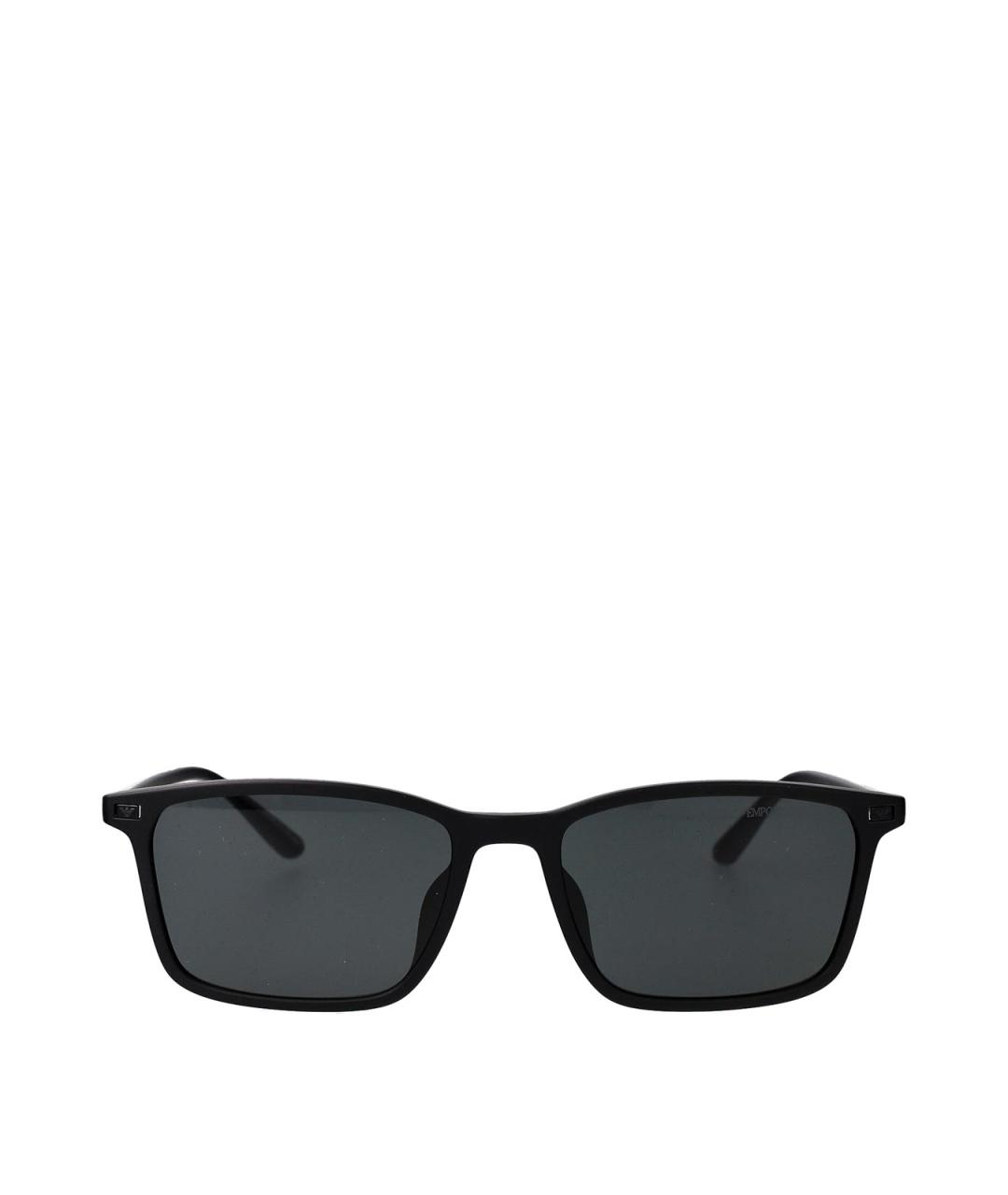 EMPORIO ARMANI Черные солнцезащитные очки, фото 1