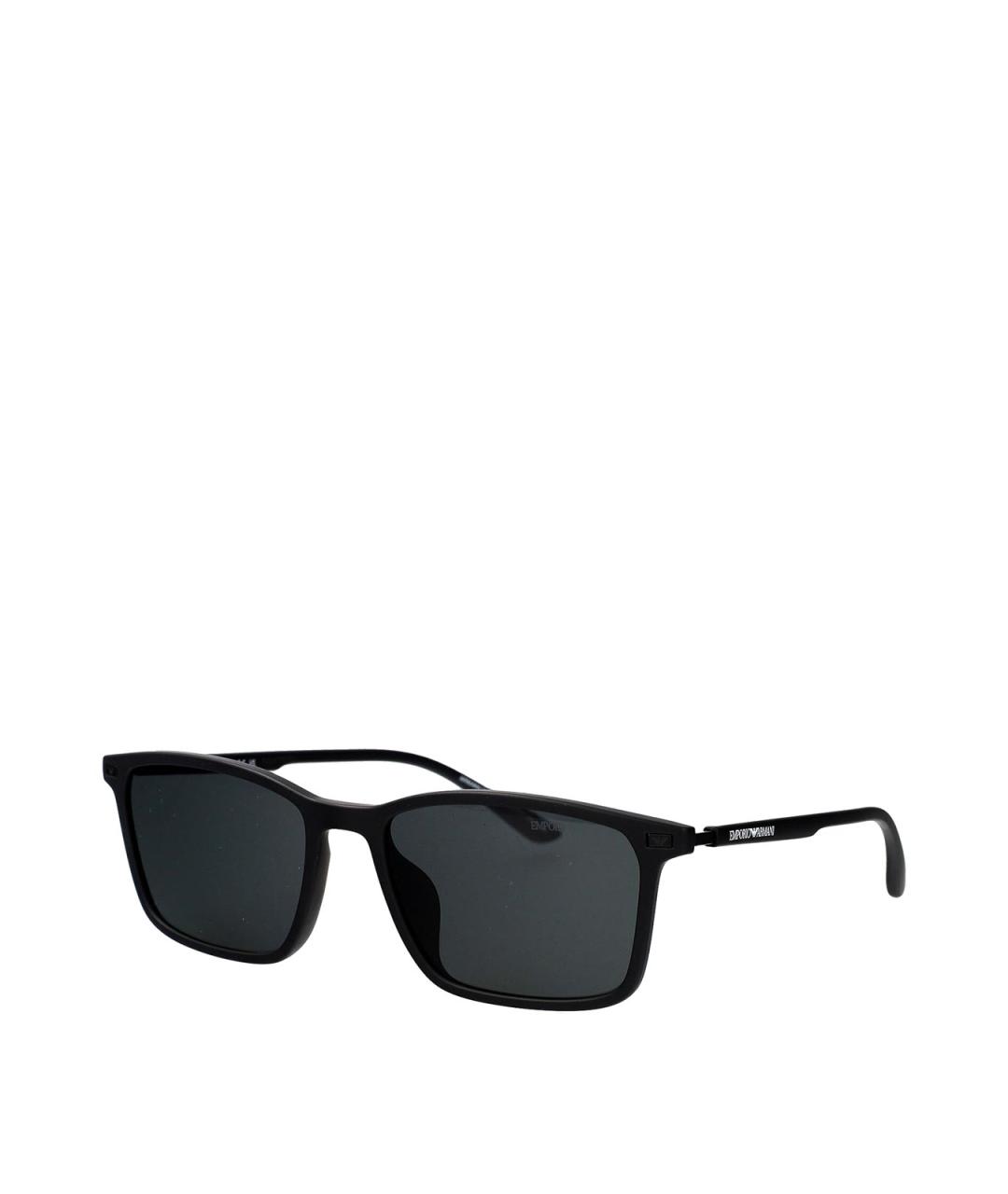 EMPORIO ARMANI Черные солнцезащитные очки, фото 2