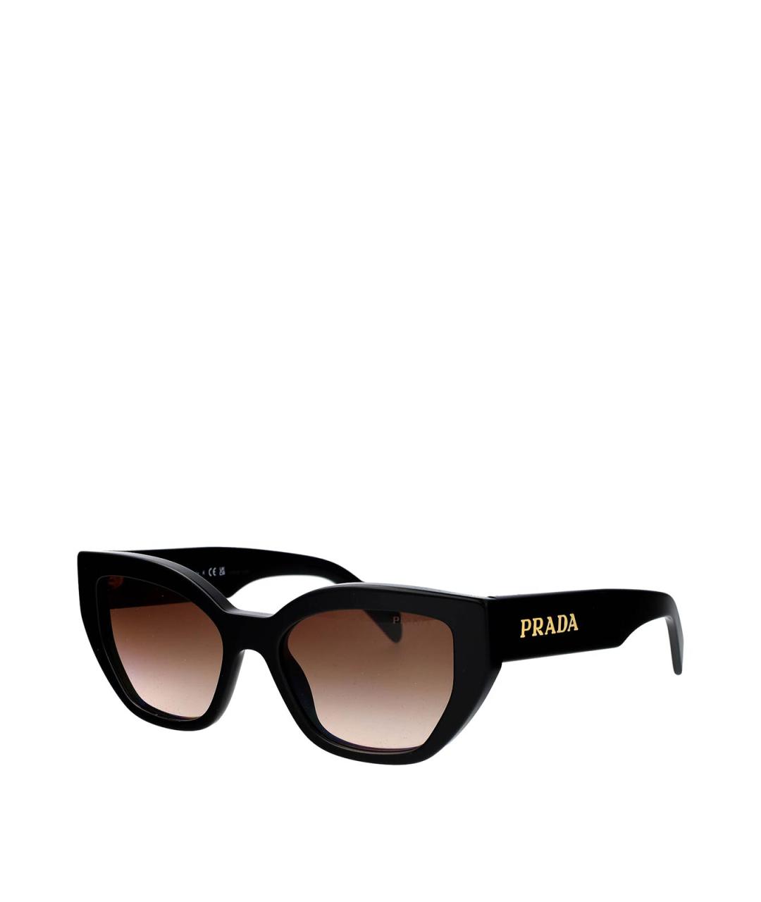 PRADA Черные солнцезащитные очки, фото 2