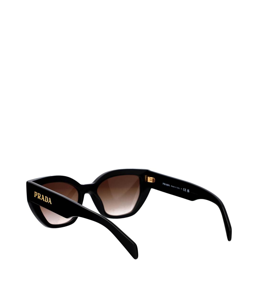 PRADA Черные солнцезащитные очки, фото 4
