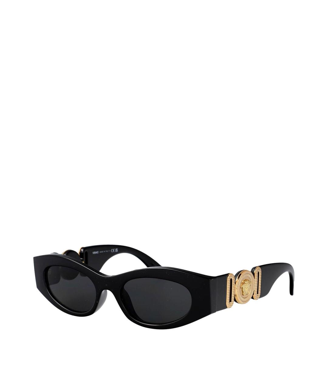 VERSACE Черные солнцезащитные очки, фото 2