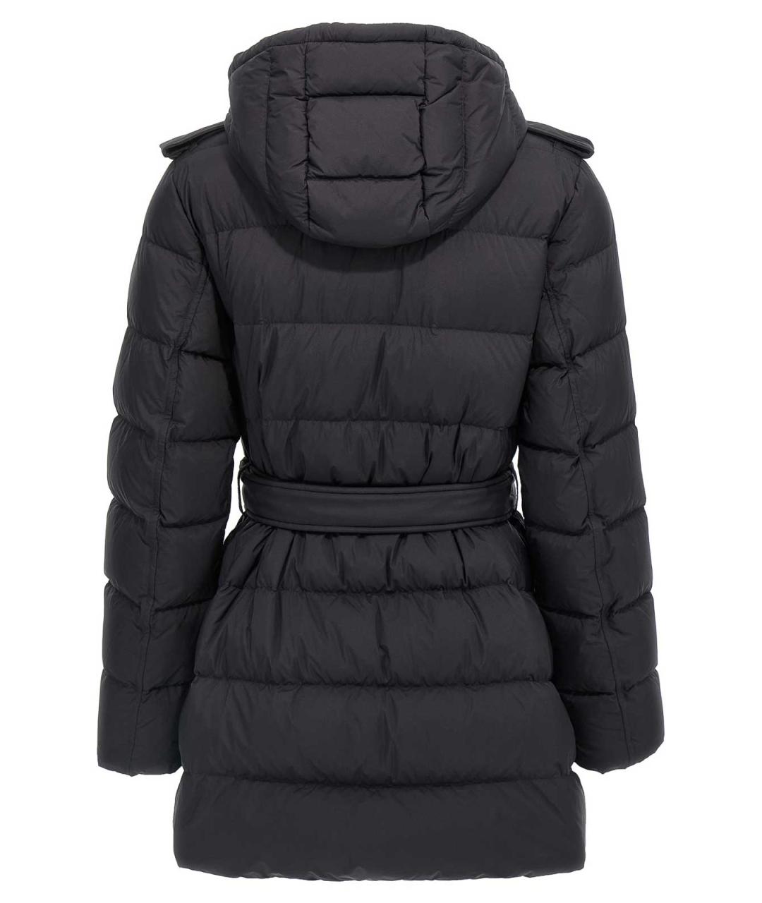 BURBERRY Черная полиамидовая куртка, фото 3