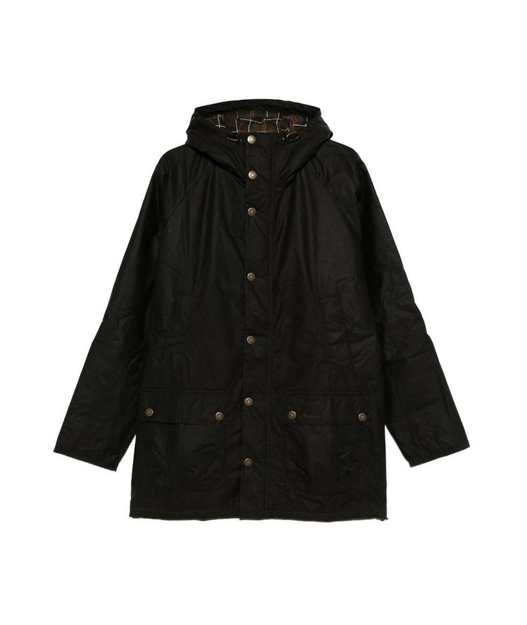 BARBOUR Зеленая хлопковая парка, фото 1